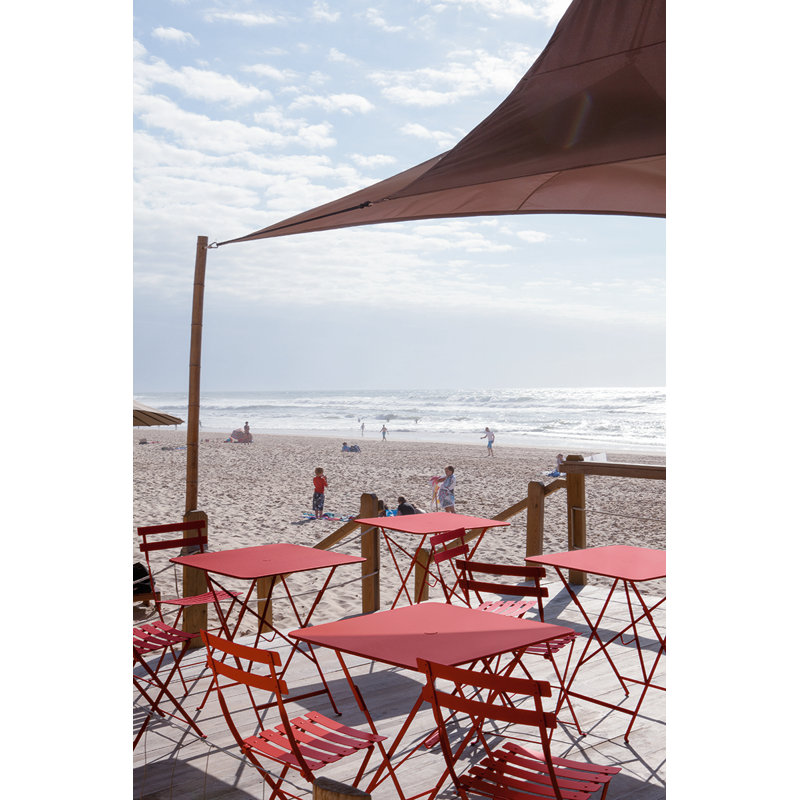 Bistro Outdoor, Clay Gray, 32.5" H x 15" W x 16.5" D