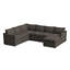 Canapé modulaire rembourré 3 pièces Cecelia-216534204-208415781