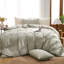 Literie 100 % coton lavé, motif vagues jacquard-136839975-136839974