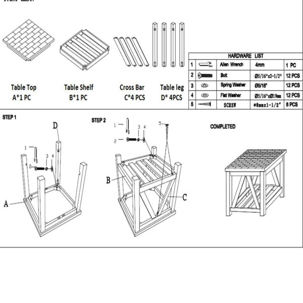 Dimensions du produit