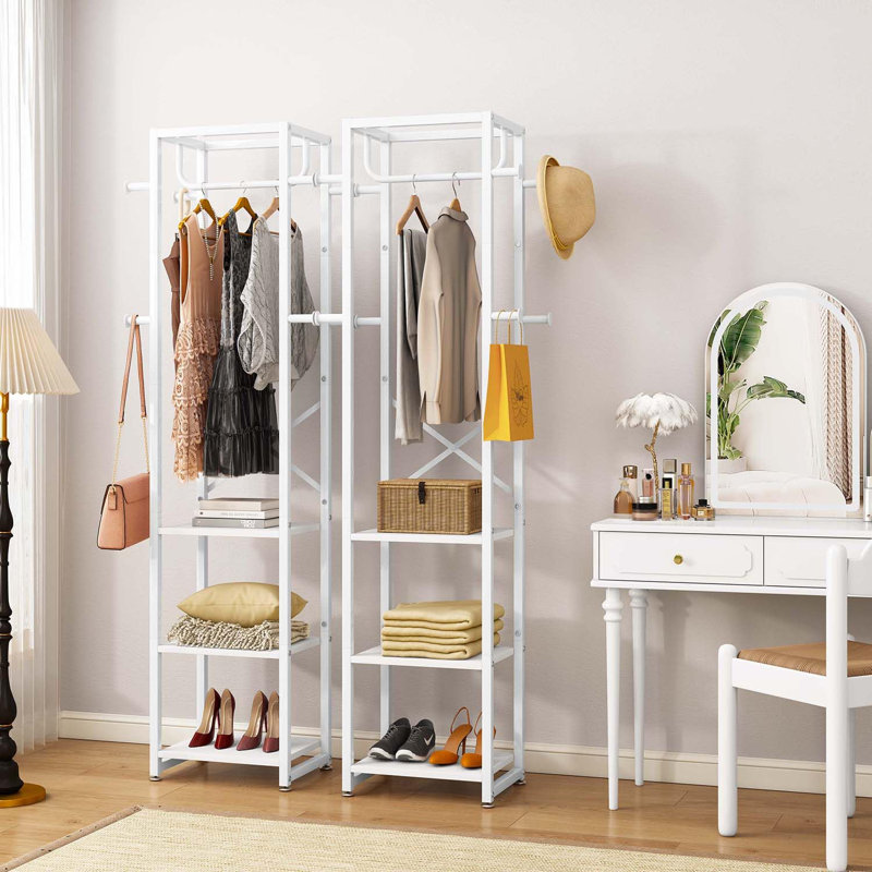 40cm Clothing Rack, White