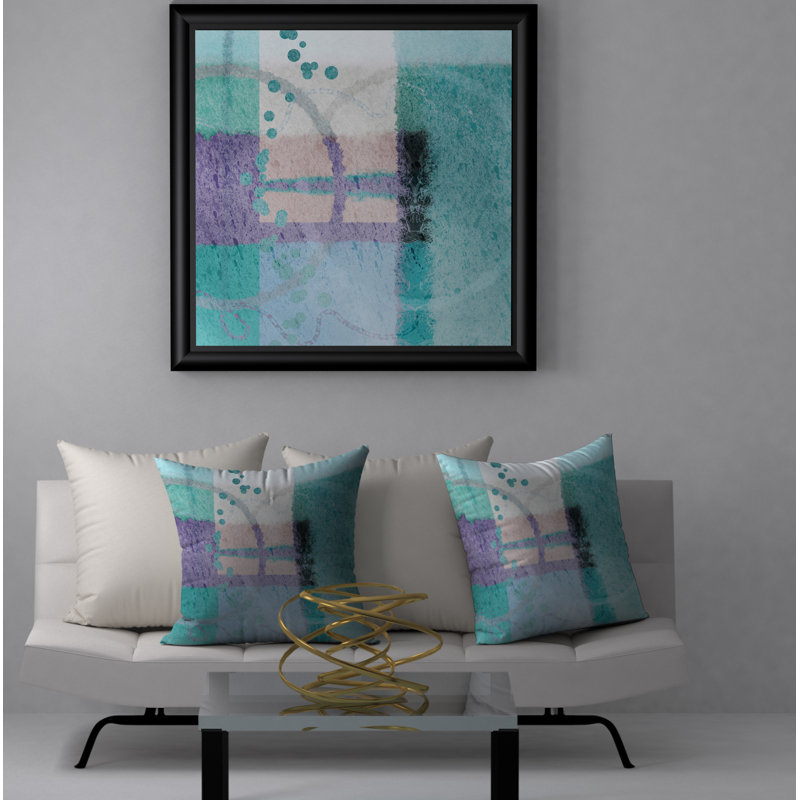 Housse de coussin carrée/insert, 20 po X 20 po