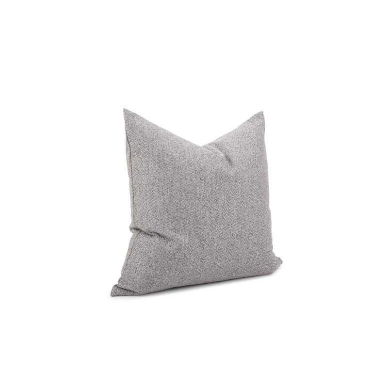 Throw Pillow, 24" x 24", Stone, Down