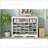Cabinets | Modern 24-Cubby Shoe Storage Cabinet, Curved Base Versatile Sideboard, White | off-white | Hallway