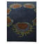 Tapis carré bleu marine Orlando
