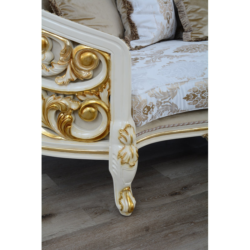 Sofa, 44" H x 104" W x 35" D