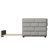 Twin Size Daybed With Trundle, Upholstered Daybed With Padded Back (Daybed)