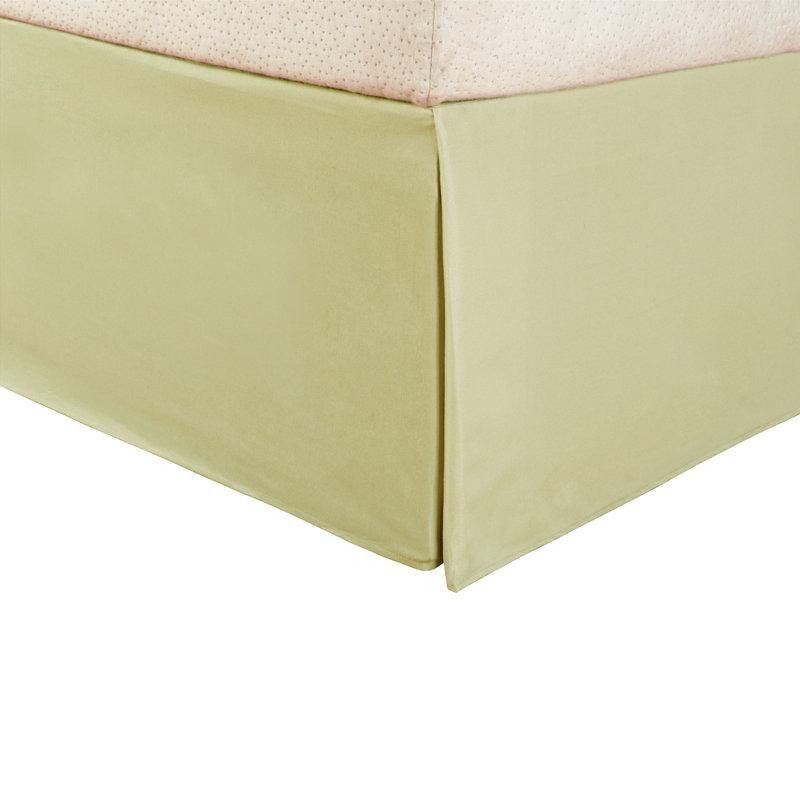 Pleated Bed Skirt, Sage, Twin