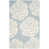 Blue and ivory
