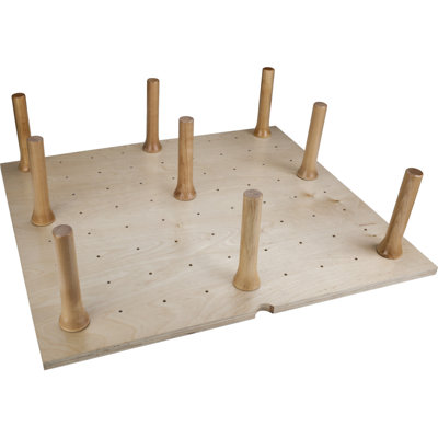 21.25" H x 24.5" W Pegboard