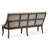 Extendable Rectangular Dining Table With 2 Benches-811010104