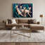 Cats Peterbald, art mural sur toile grise-1147317172