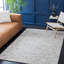 Tapis gris clair / ivoire fait à la main Elle-1326319123