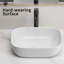 Élégant lavabo vasque ovale en céramique de style européen pour meuble-lavabo moderne