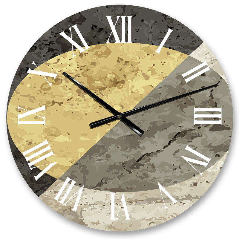 Horloge murale tardive 20S, Moyen
