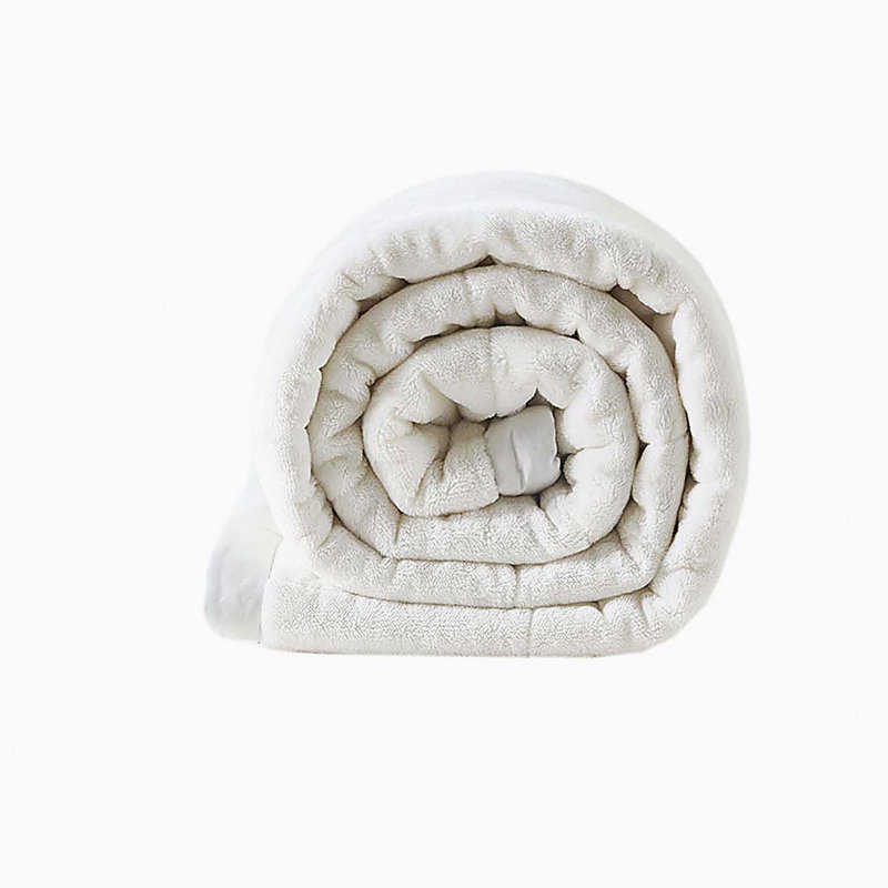 Couverture réversible en duvet HeiQ Smart, Ivoire ivoire, Très grand lit
