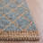 Keyren Natural Fiber Flat Weave Jute/Cotton/Wool Geometric Rug in Blue/Brown-39653078