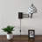 Tiffany Sconce Lamp Plug In Swing Arm Stained Glass Crystal Beans LED Bulb 13”W*8”D*15”H-1099778416