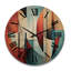 Horloge murale cubique surdimensionnée Cubism-1280548355