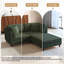 2 Seater Corduroy Corner Sofa -920117132