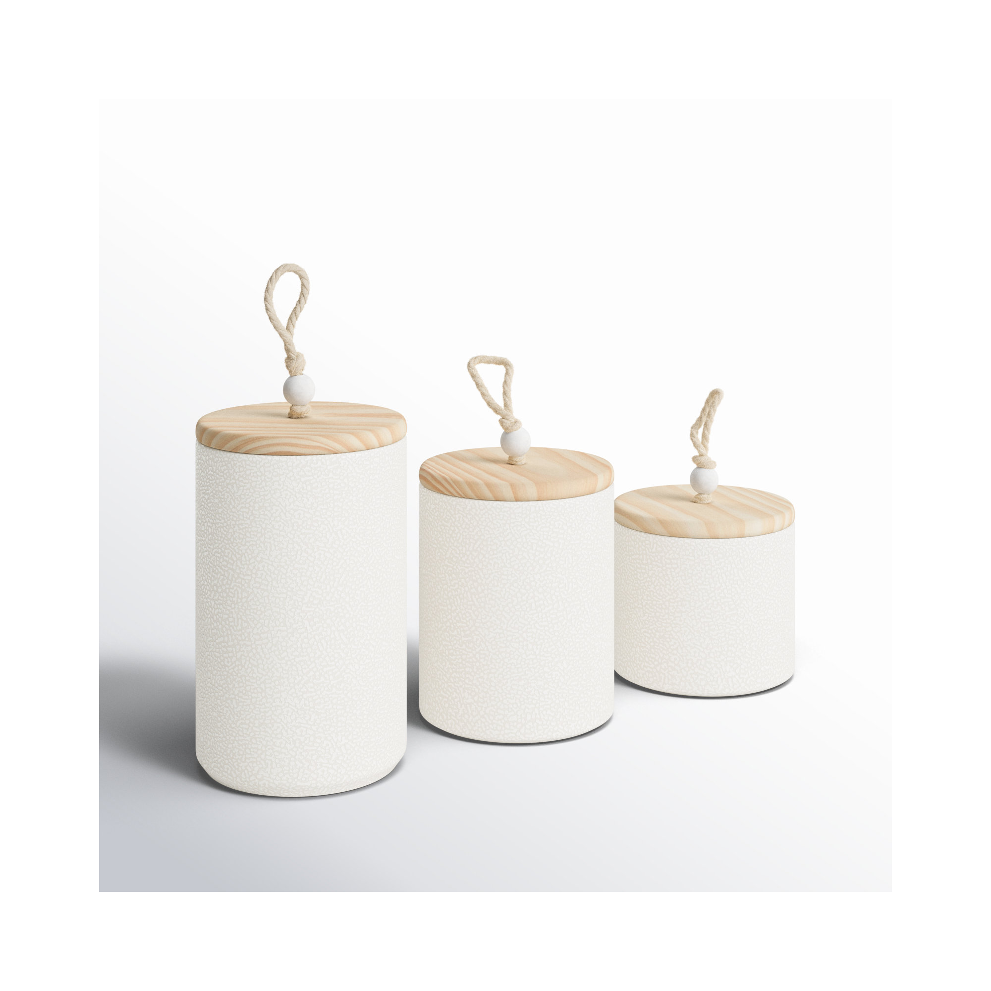Cobbs Glass Jar - Set of 3