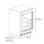 Zline 24 In. Touchstone 151 Can Beverage Fridge With Hand Hammered Copper Glass Door