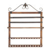 wall mounted jewelry rack