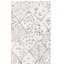 Tapis ivoire / gris en laine / coton touffeté à la main Ebony 929-108597587