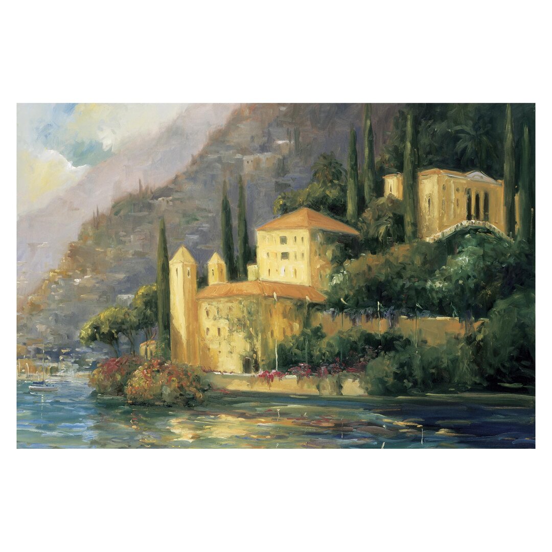 Strukturierte Fototapete Italian Landscape – Country House 2,55 m x 384 cm