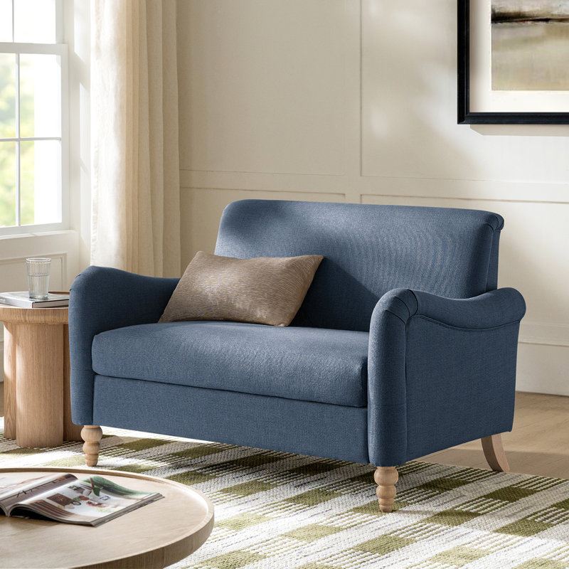 Causeuse Terren, Bleu ardoise
