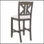 Tabouret de bar gris et kaki clair Barn (ensemble de 2)