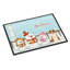 Paillasson Burlap Merry Christmas-18736945-18736943