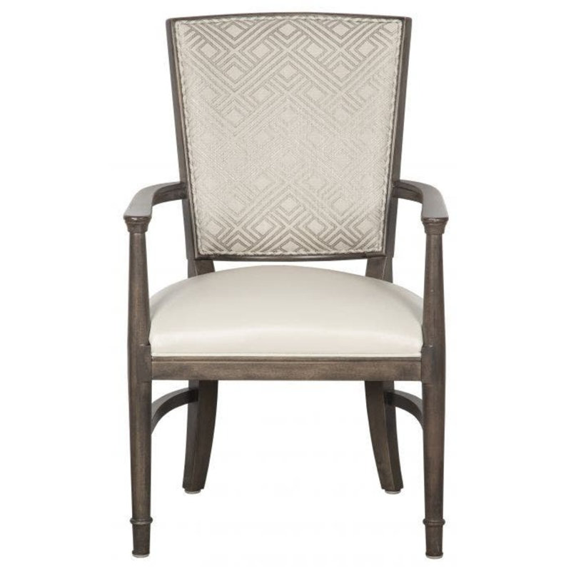 Catherine Arm Chair with Wheels, Charcoal, 9930 Driftwood