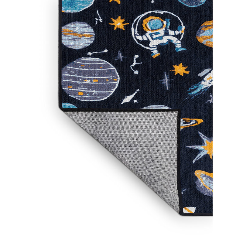Tapis gris lavable à la machine