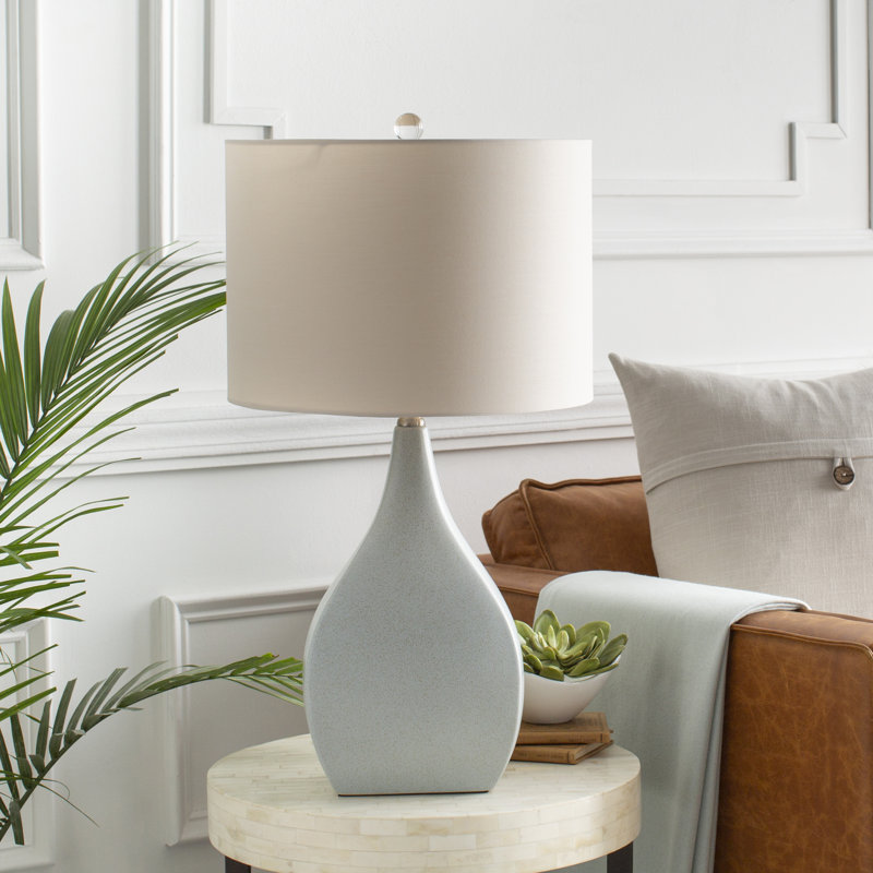 Lampe de table 25,5 "Larimore, Gris
