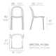 Brooklyn Stacking Patio Dining Side Chair