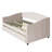 Twin Daybed With Two Drawers In Beige Velvet - Enhance Your Bedroom Luxury And Function Soft Upholstery A Versatile Piece For Home-2144476067