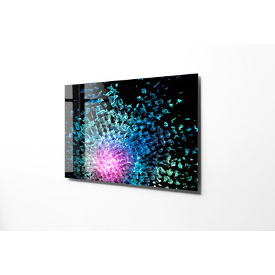 Stunning Tempered Glass Wall Art Painting, 27.6 x 39.4 inches | 100% Tempered Glass, Thickness: 0.16 inches | Elegant Home Decor for Living Room or Office, Durable & Easy to Clean, Perfect Gift Idea
