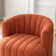 Bryonie Upholstered Swivel Barrel Chair