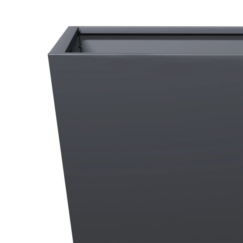 Raice Planter Box, Anthracite , 50cm H x 50cm W x 50cm D