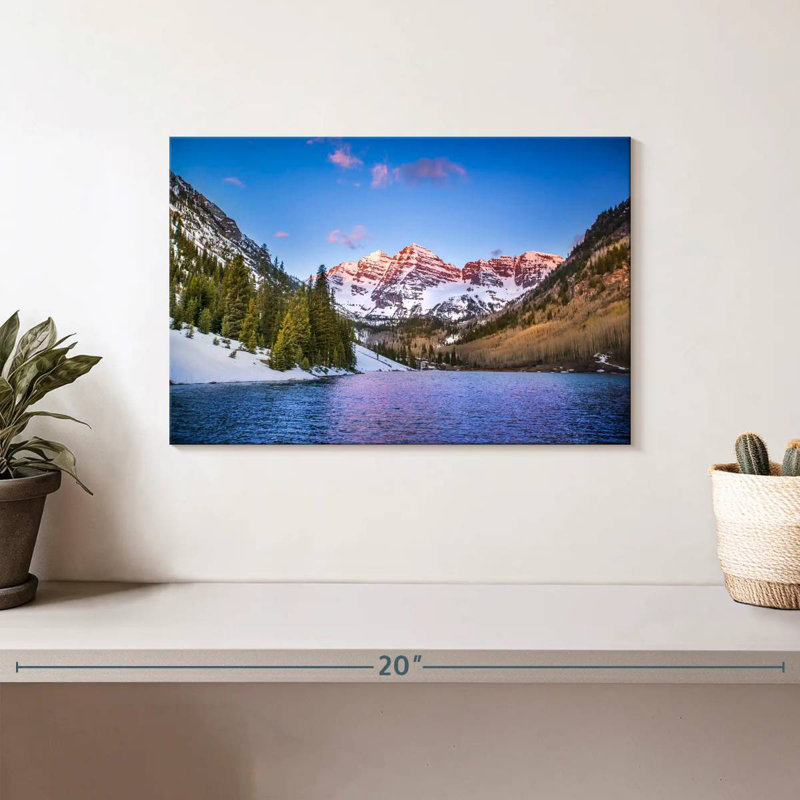 Alvord Sunrise Over Aspen Mountains, 8" H x 12" W