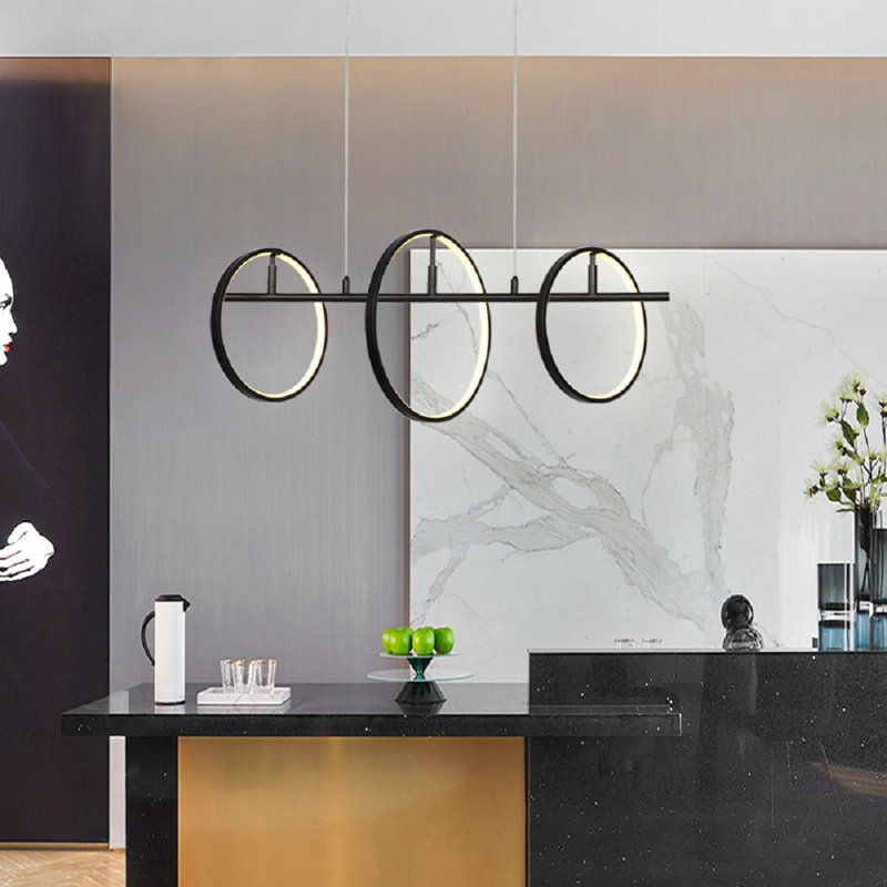 Luminaire suspendu de style moderne à DEL CARRO Home