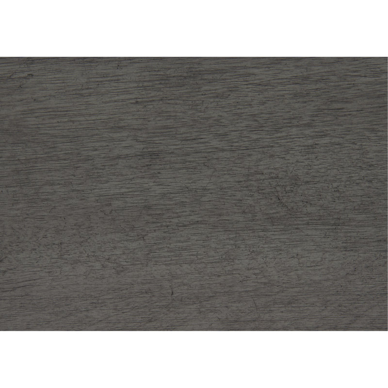 Table de chevet moderne à 2 tiroirs en similicuir gris
