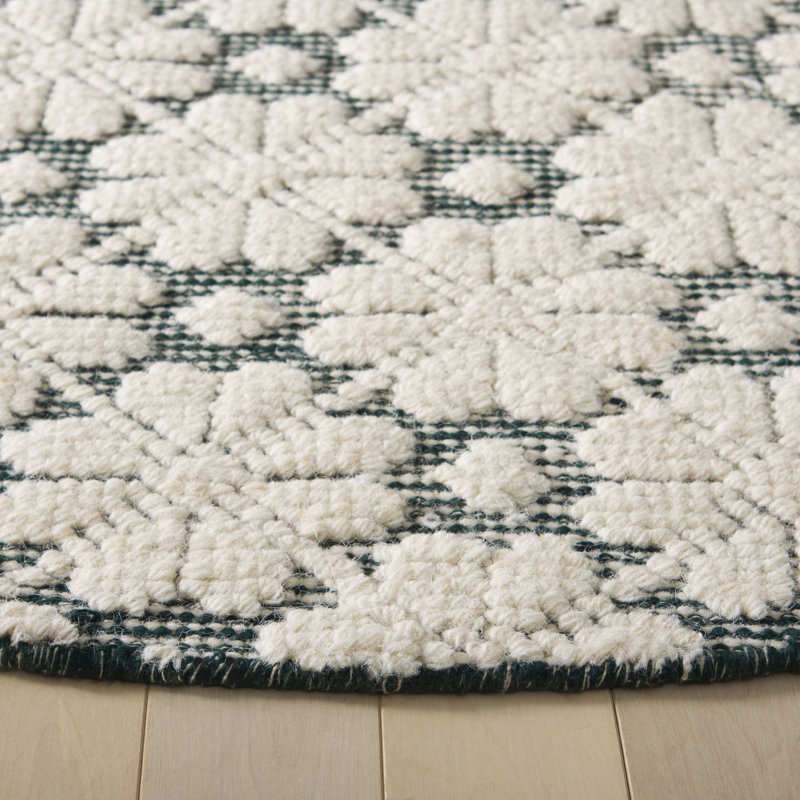 Martha Stewart Hand Woven Wool Rug, Round 6'