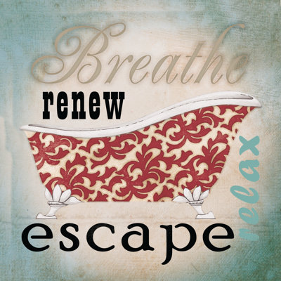 Escape A Tub - Wrapped Canvas Painting