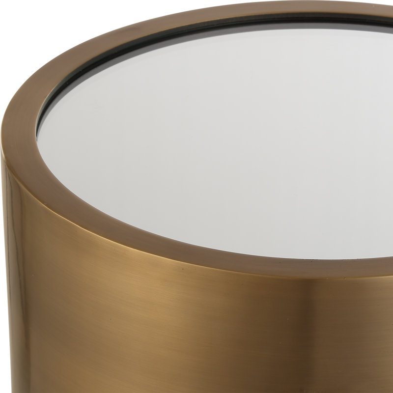 Persis Brass Drink Table