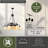 Kynslea 9 - Light Steel Dimmable Chandelier-38723395