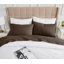 Ensemble de draps plissés à motif de poches très profondes en microfibre 21 pouces avec ourlet plissé, 2 taies d'oreiller doubles Southshore-29587729-29587736