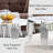 Deavon Glass Top Single Coffee Table-308244989-308244990