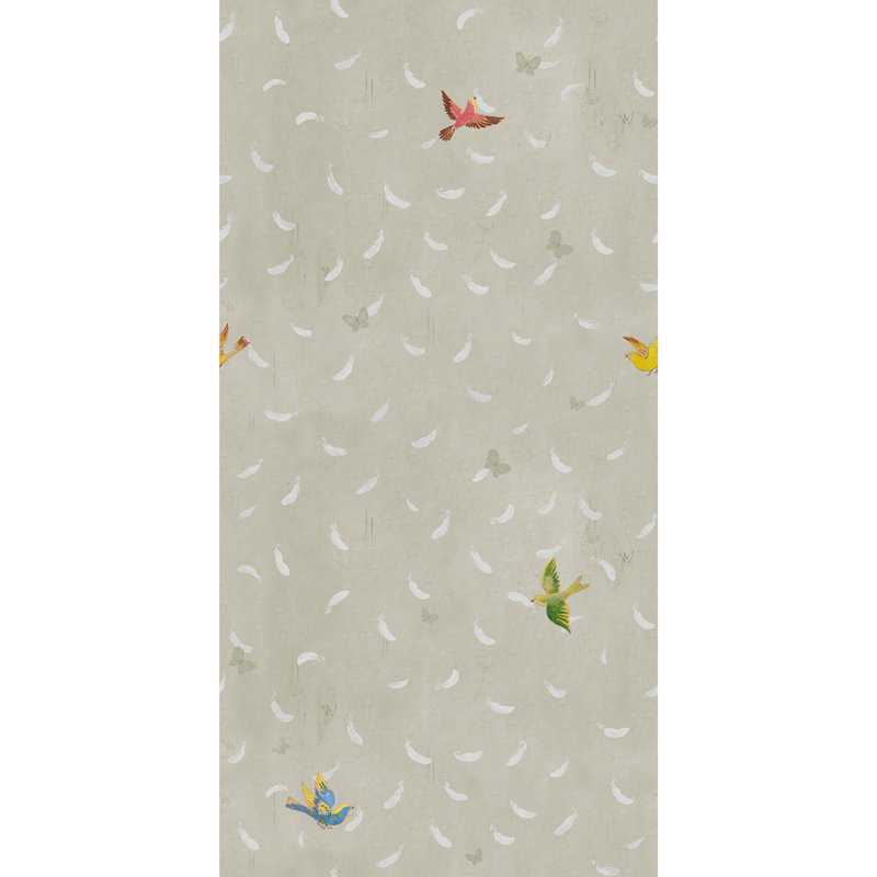 Paule Marrot Wallpaper Double Roll, Gray